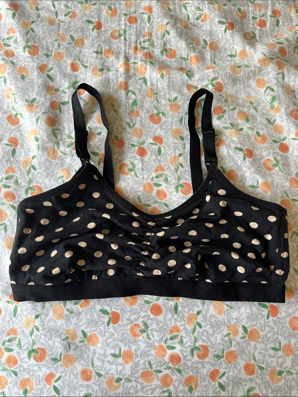 Polka Dot Maternity Bra